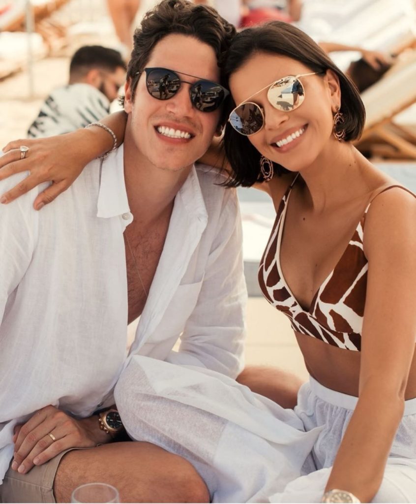 Mariana Rios e o noivo Lucas Kalil (Foto: Reprodução/ Instagram)